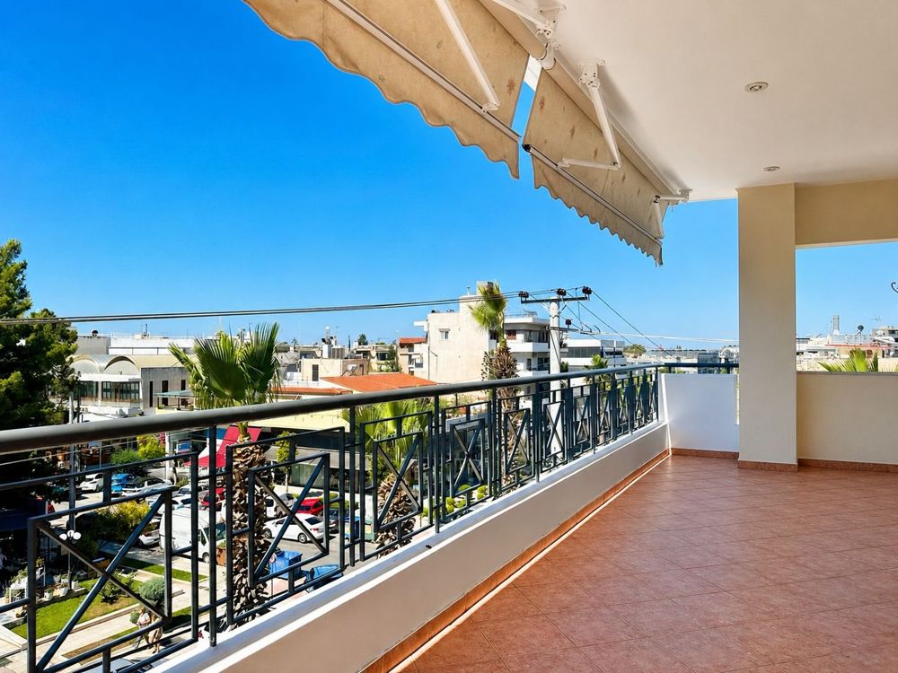 Balcony view over Glyfada Downtown